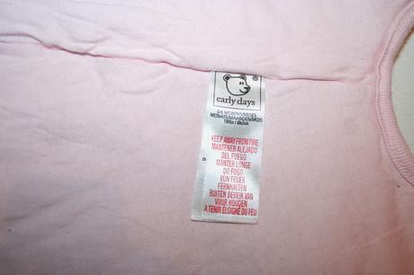 Velúrovi spací vak 57cm, early days