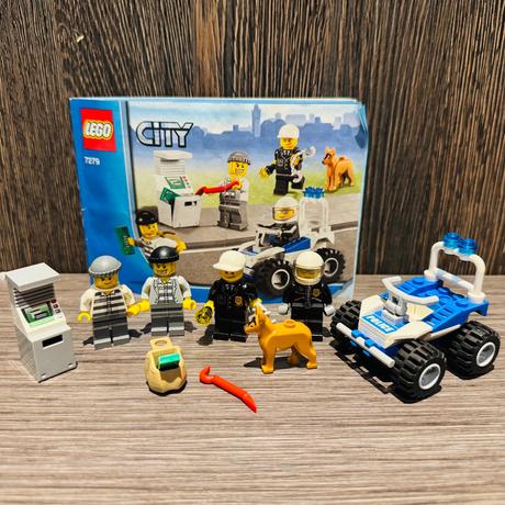 Lego city 7279 policajné minifigúrky, 