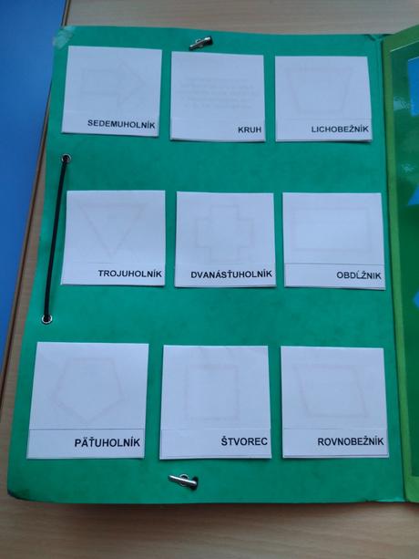 Lapbook farby a tvary, 