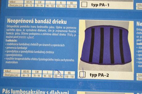 Bandáž drieku pa- 2 protetika, veľkosť xl, 