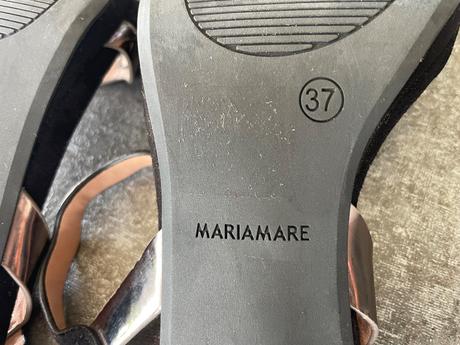 Kožené sandále mariamare, 37
