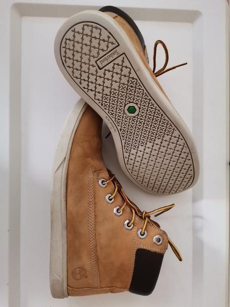 Členkové celokožené topánky, timberland,37