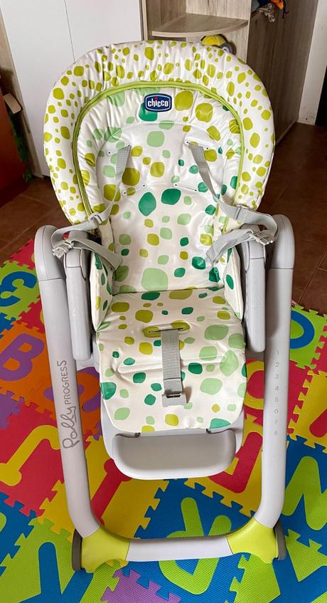 Stolička na kŕmenie chicco polly progres5, chicco