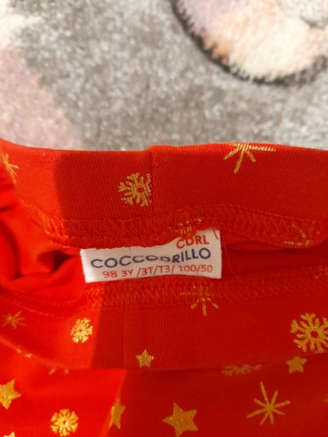 Vianočné legíny, coccodrillo,98
