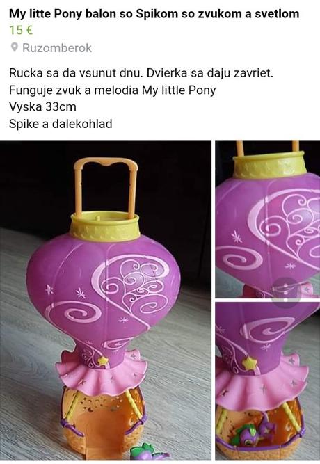 Balon my little pony so spikom, hudba, 
