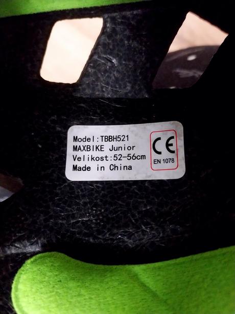 Detská cyklistická prilba, 