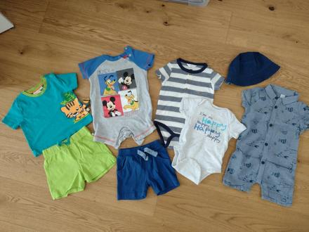 Letný balíček oblečenia pre chlapca veľ. 68, 68–80