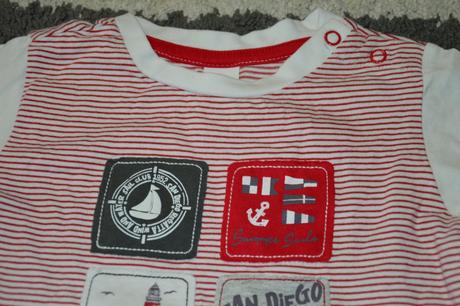 Pásikavé tričko, baby club,92