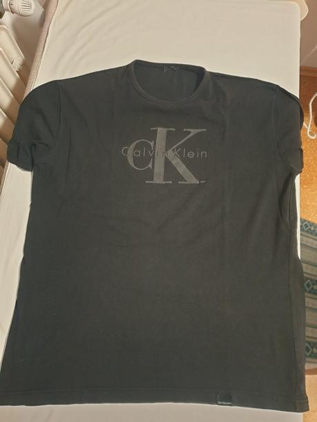 Kvalitné tričko s krátkym rukávom, calvin klein,xl