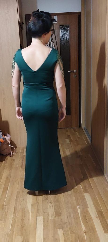 Dlhe spolocenske saty,elasticke, 38