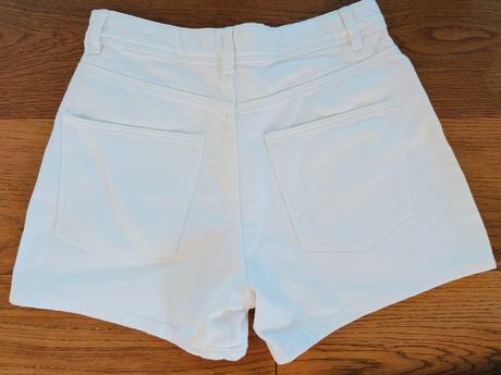 Biele rifľové šortky, camaieu,s