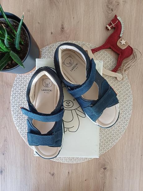 Modré sandále (30) lasocki kids, lasocki,30