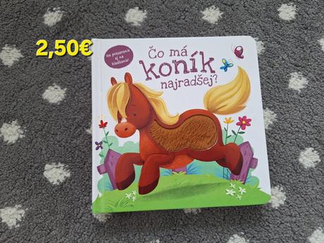 Dotykova knizka co ma konik najradsej,