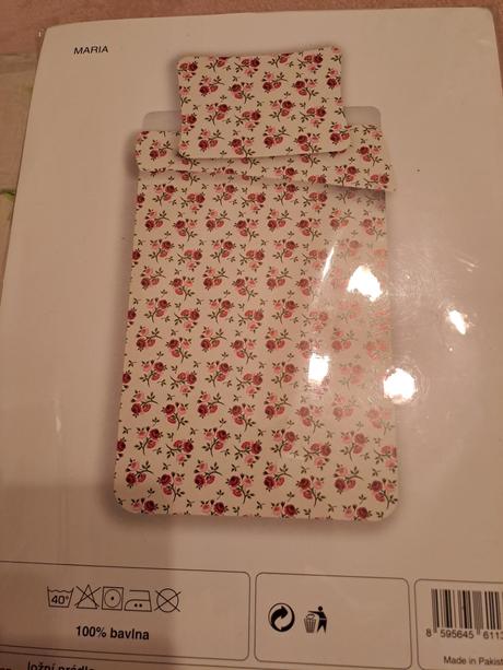 Nepoužité obliečky s kvetinkami, šírka (cm): 140,dĺžka (cm): 200