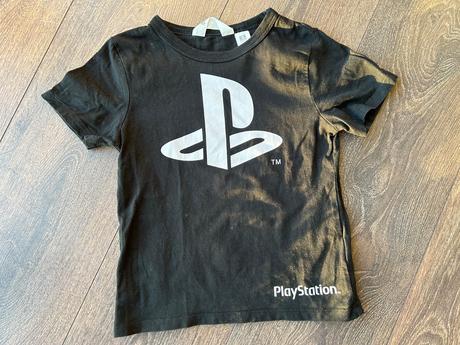 Tričko playstation, h&m,98