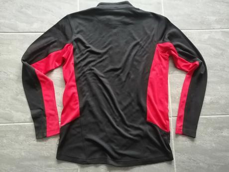 Čierno červená mikina maui vl, l