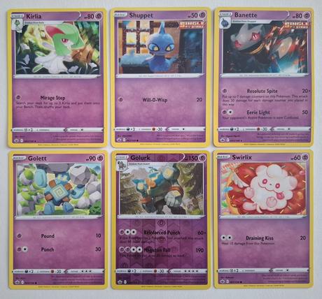 Pokémon karty "chilling reign" (3), 