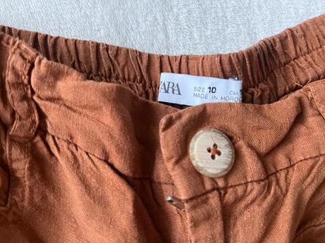 Ľanové kraťasy zara, zara,164