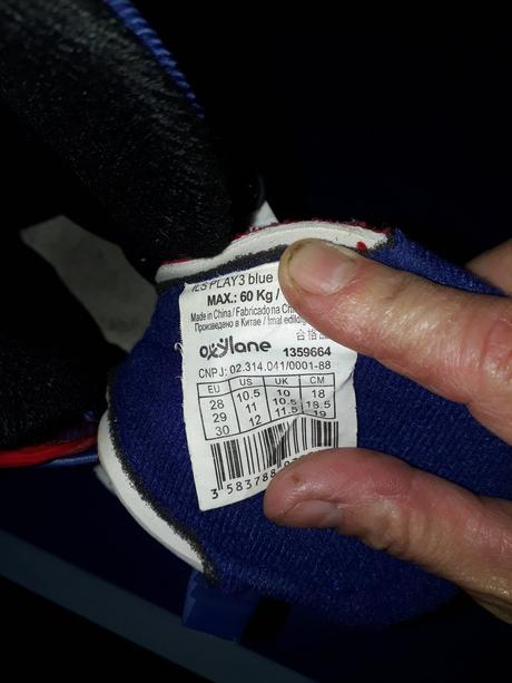 Kolieskové korčule oxelo 28-30, 28