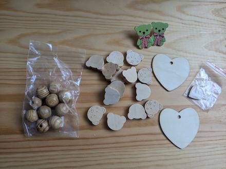 Balíček dreveného materialu, 