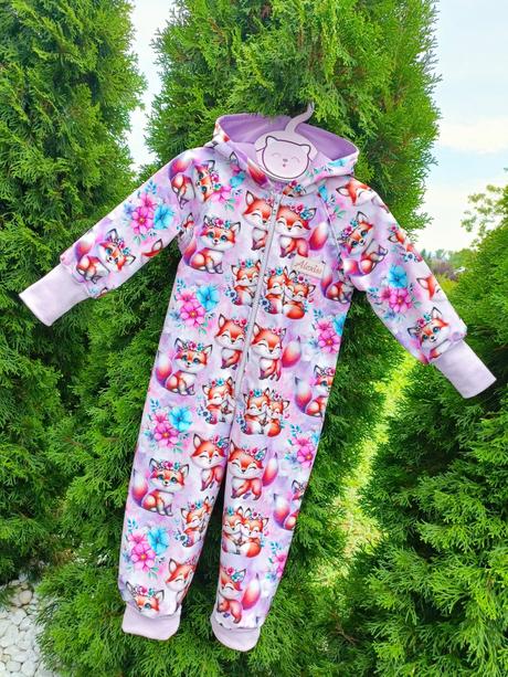 Softshellový overal líštičky, 92 / 98