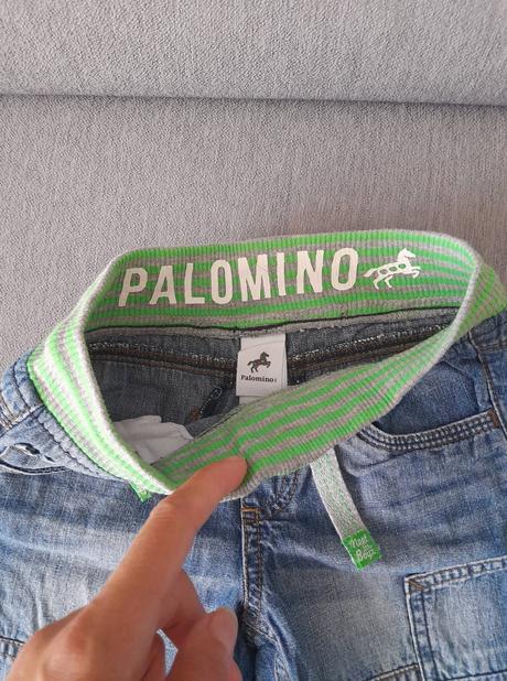 Rifľové šortky na šnúrku veľ. 104, palomino,104