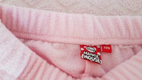 Dievčenské minie flísové tepláky veľkosť 110, 110