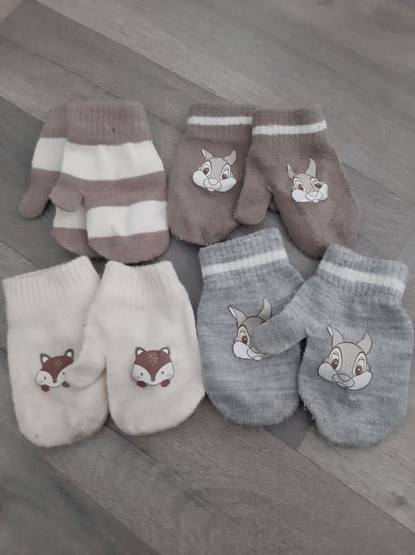 Detske rukavice - palciaky zn. c&a, c&a,92