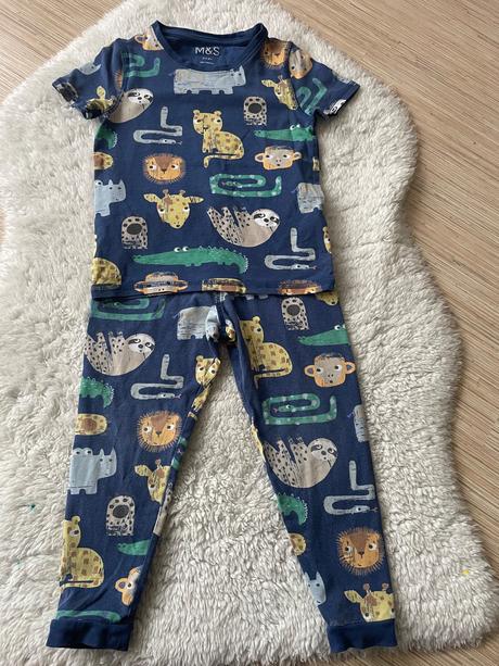 Pyzamo zvieratka m&s, marks & spencer,104