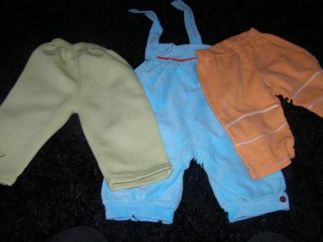 7 kusov oblečenia na dievčatko, 68–80