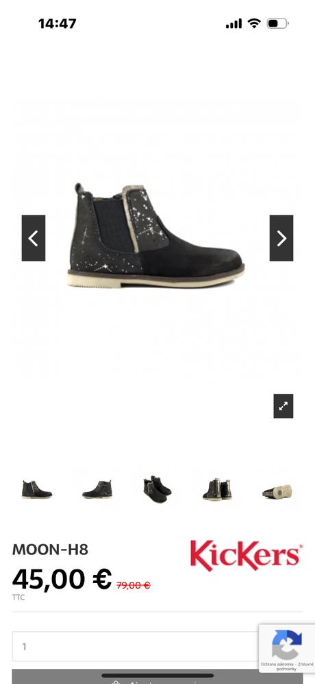 Topánky, kickers,22