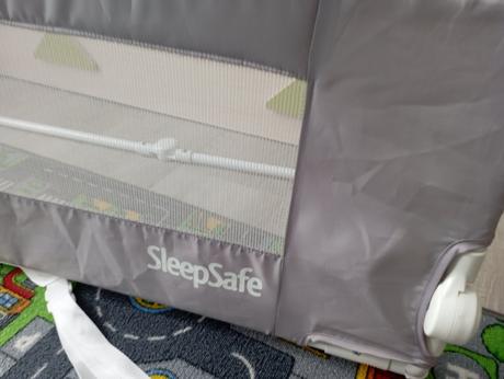 Mantinel do postieľky caretero sleepsafe, zábrana, 
