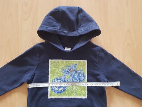 Mikina s premieňacími flitrami veľ.104, palomino,104