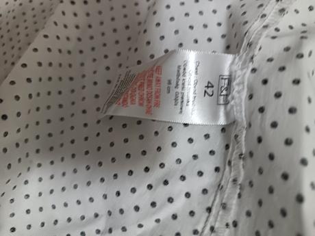 Bodkovaná blúzka, f&f,42