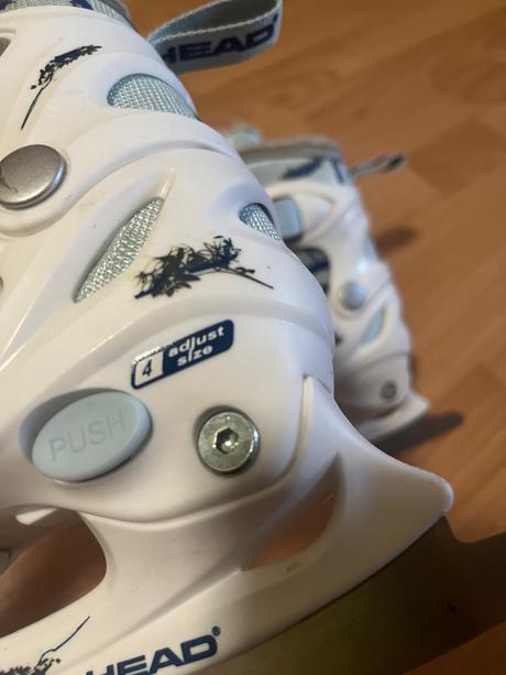 Dievčenské nastaviteľné korčule head, 27