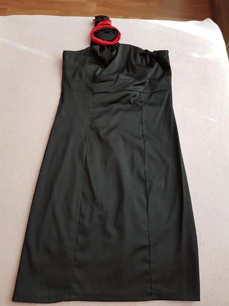 Saténové spoločenské šaty č.38, 38