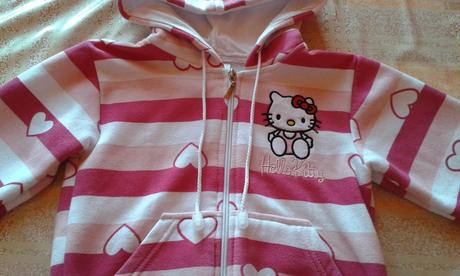 Mikina hellou kitty 122/128, 122