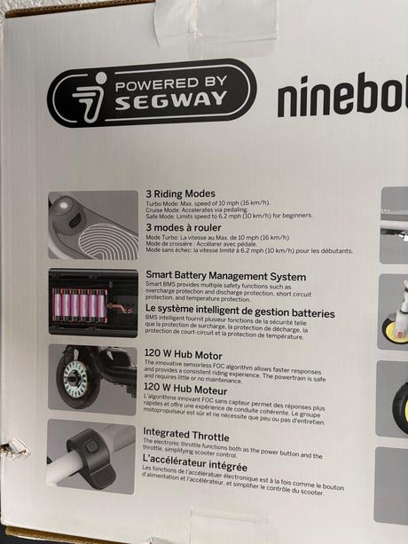 Elektricka detska kolobežka ninebot ekickscooter, 