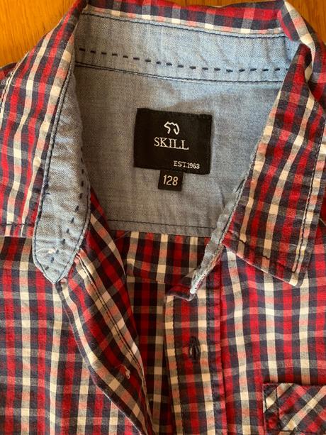 Chlapčenská košeľa skill 128, 128