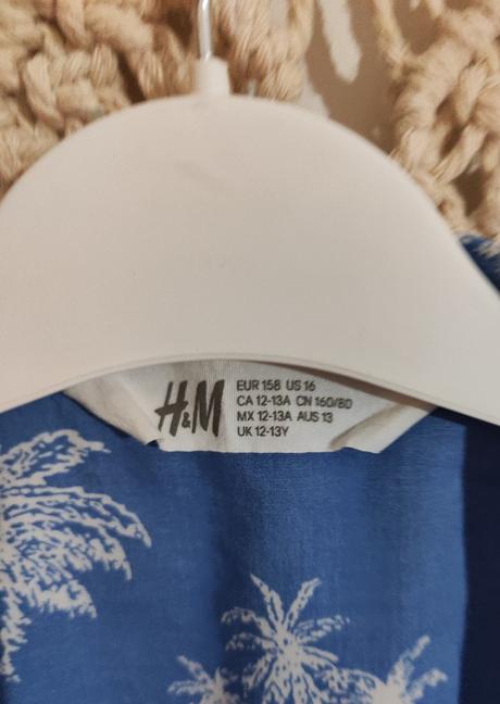 Letná košeľa h&m, h&m,158