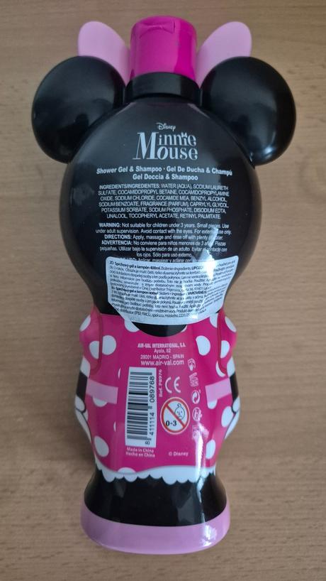 Sprchový gél/šampón minnie mouse, 