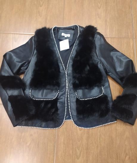 Koženkova bunda m/l, l / m