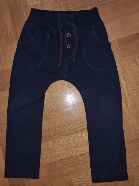 Teplakové  nohavice, gina,98