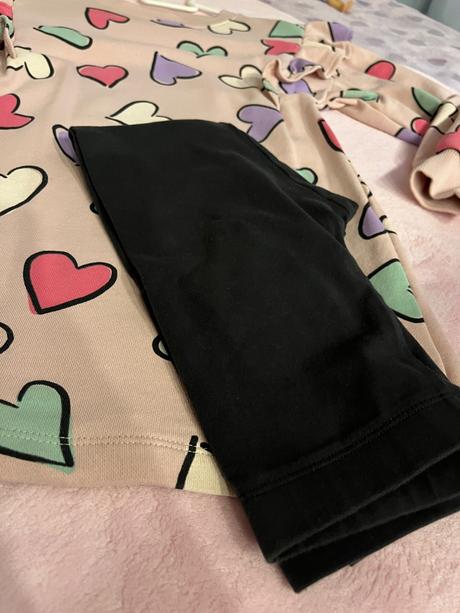 Komplet legíny a tunika, h&m,134