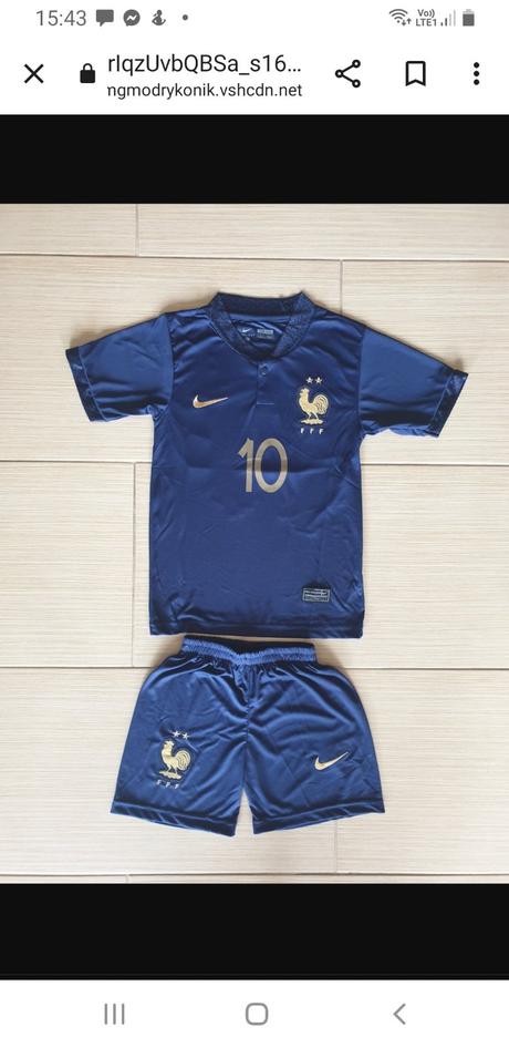 Dres mbappe, nike,164 / 170 / 176