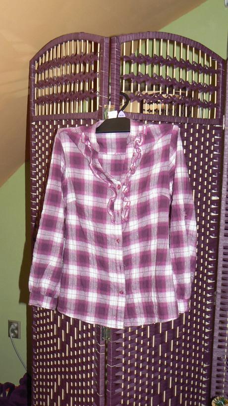 Károvaná blúzka, c&a,146