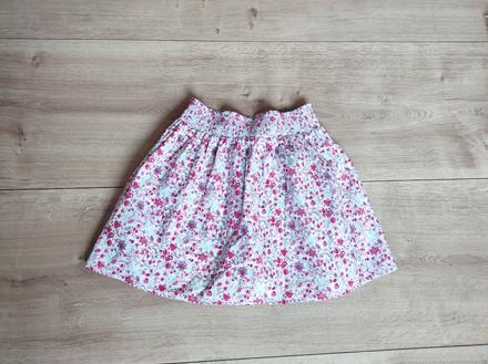 Kvetovaná sukňa, s