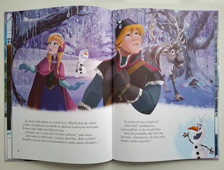 Kniha disney "ľadové kráľovstvo 1", 