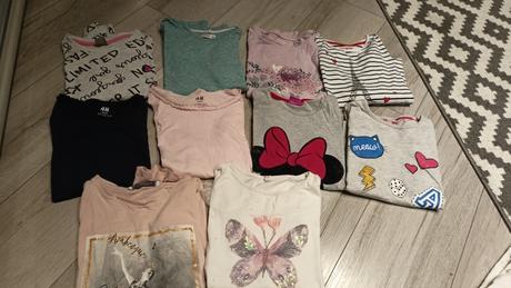 Tričká 122/128/134 12ks, 122–134