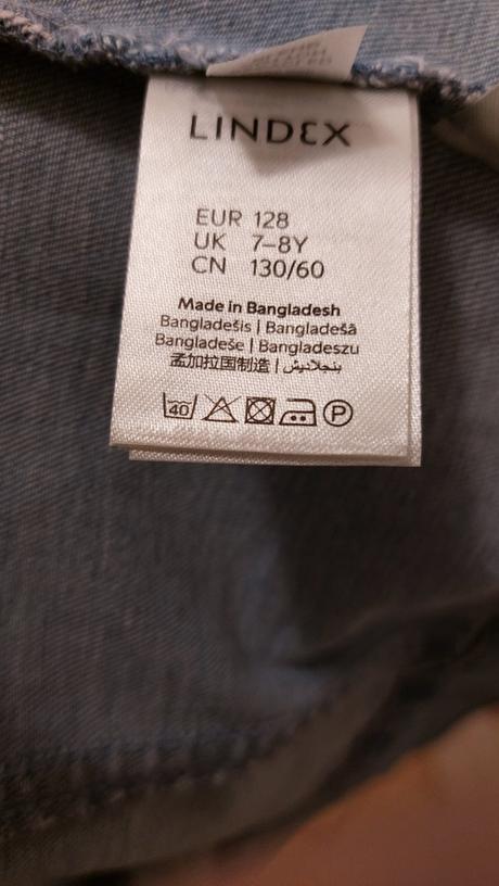 Riflová bunda lindex, lindex,128